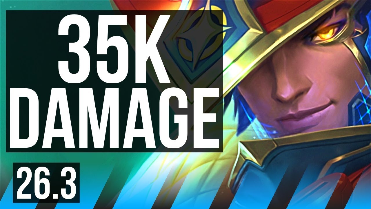 TWISTED FATE vs AKALI (MID) | 35K damage, 4k gold comeback | KR Master | 26.3