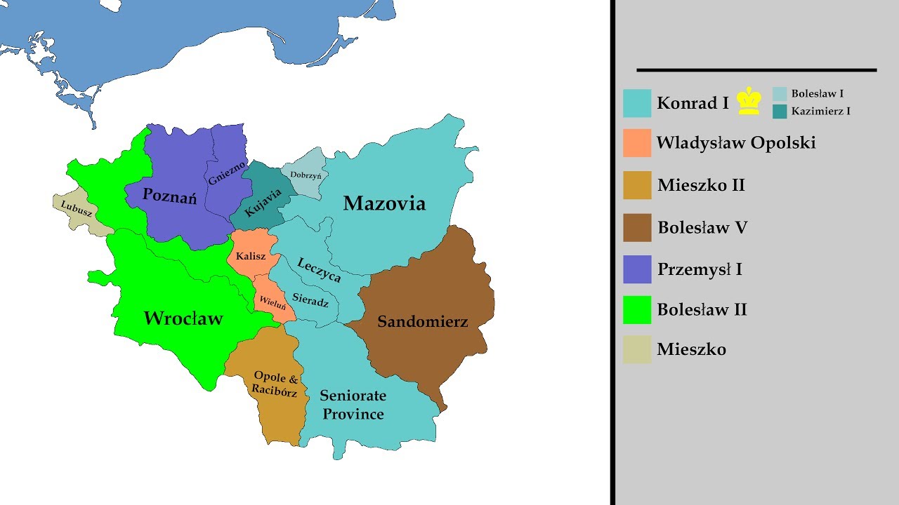 Feudal Fragmentation of Poland [1138-1320] | Every Year