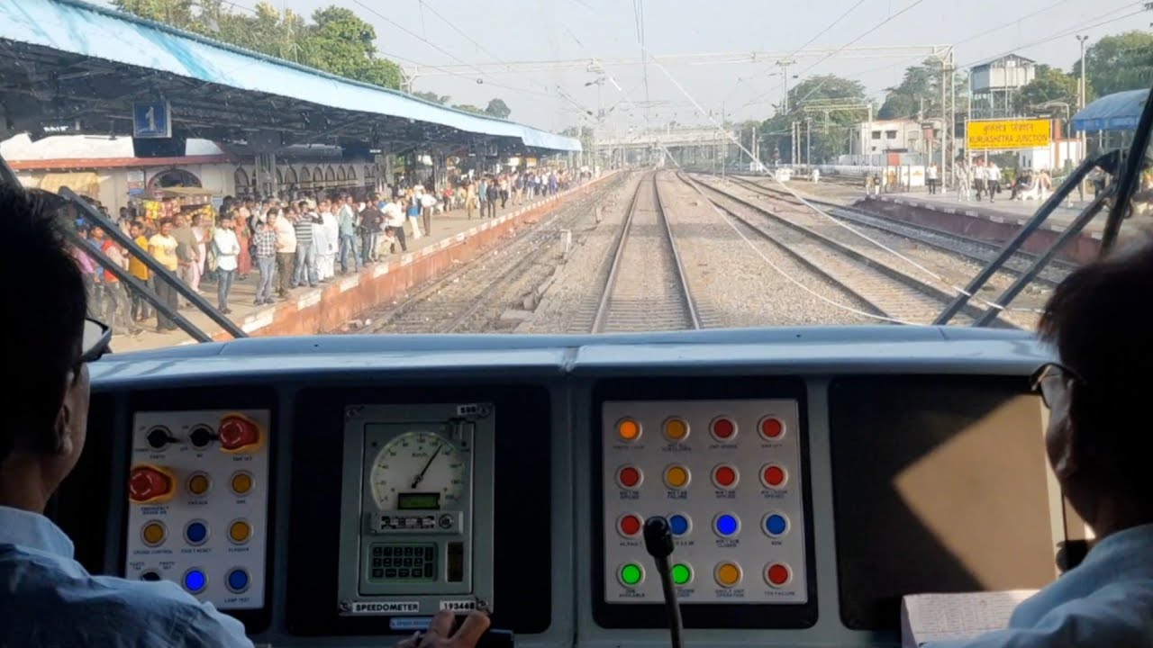Vande Bharat Train ने कैसे पार किया Kurukshetra स्टेशन और सरस्वती नदी | Indian Railways@NewsStation