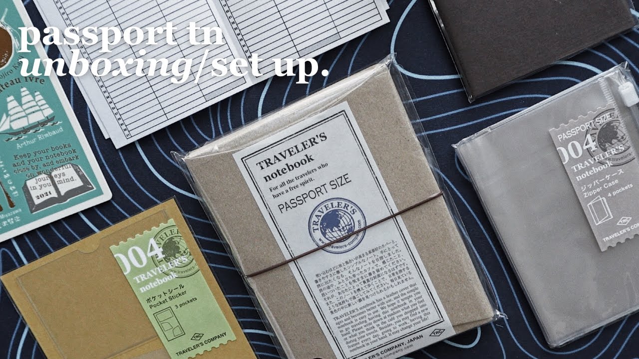 unboxing + set up. › traveler's company passport tn (brown)