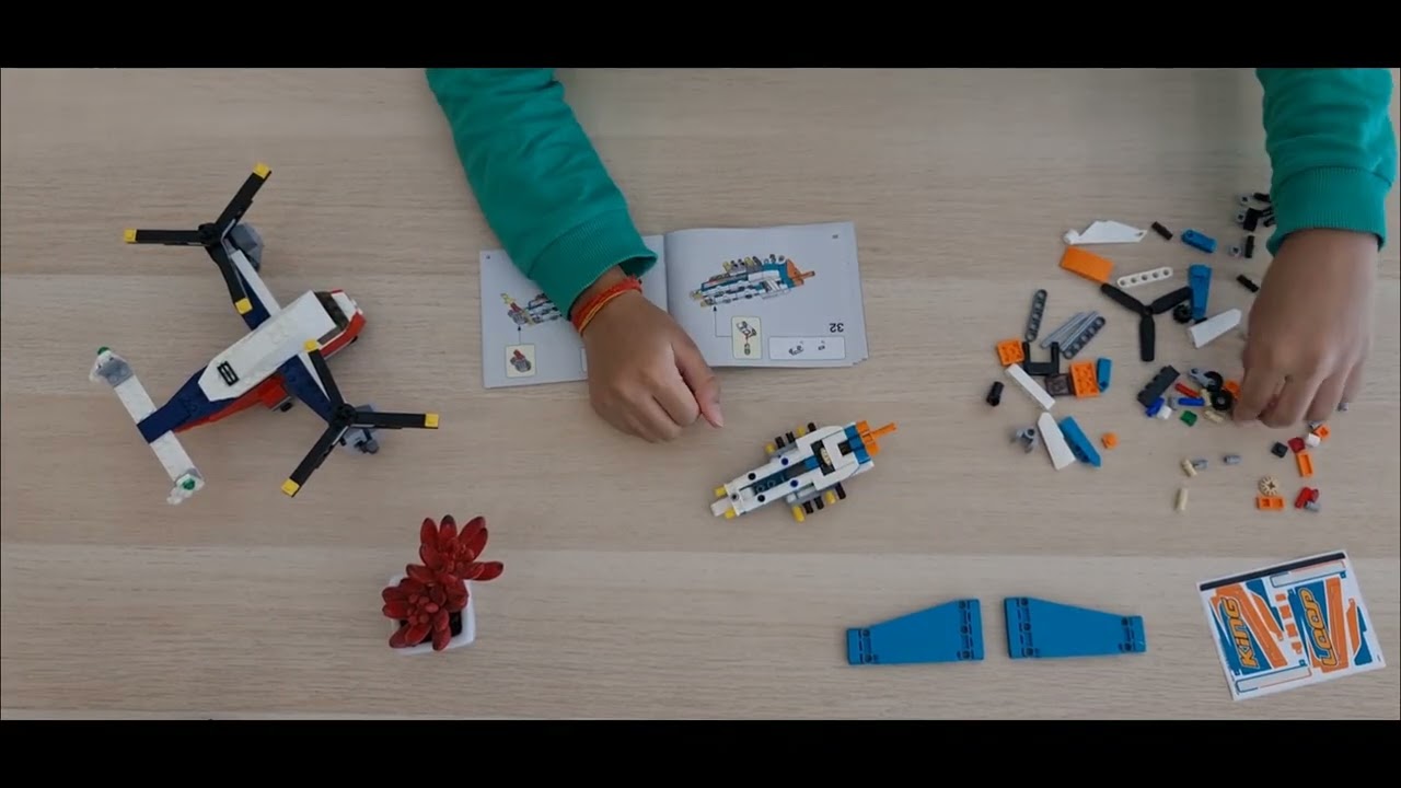 Technic lego 42117 - Timelapse 