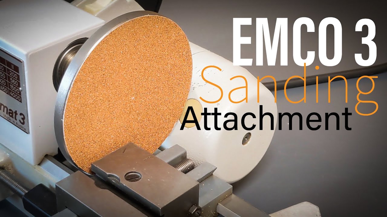 Emco Unimat 3 Sanding Plate / Disc Attachment