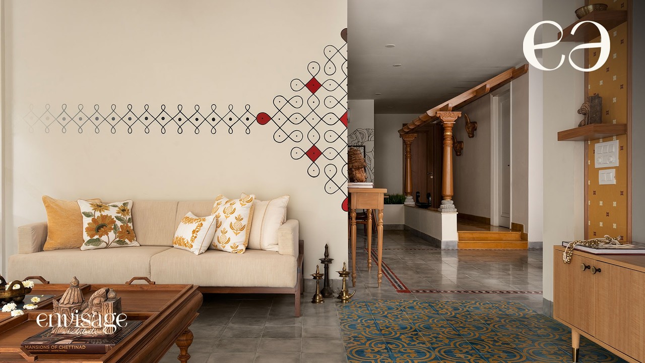 Dakshinayan: A Stunning Tamil Nadu-Inspired Home in Delhi by Envisage Architecture
