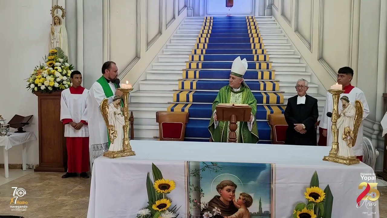 FIESTA PATRONAL EN HONOR A SAN ANTONIO DE PADUA 🙏🏼🙌⛪😇