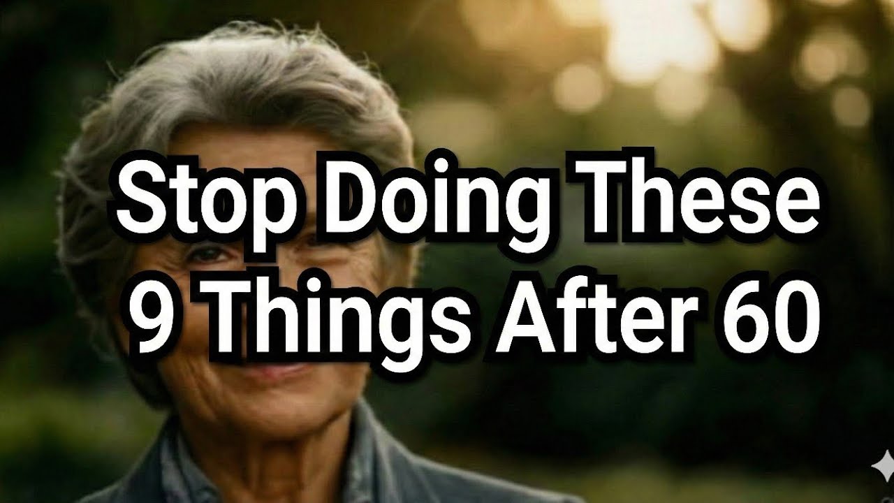 9 Habits to Let Go of After 60 to Enjoy Retirement