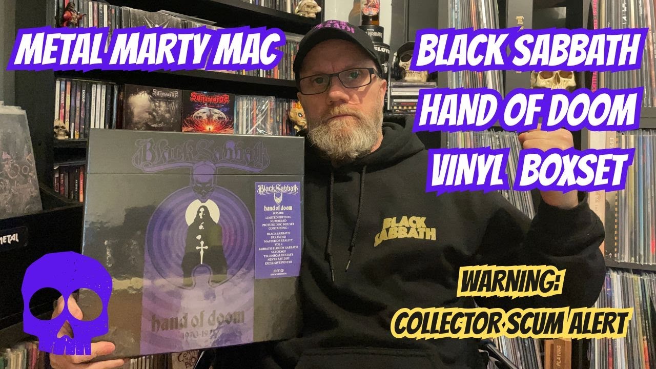 Black Sabbath - Hand of Doom - Picture Disc - Vinyl Boxset - Unboxing 💀#metalcommunity