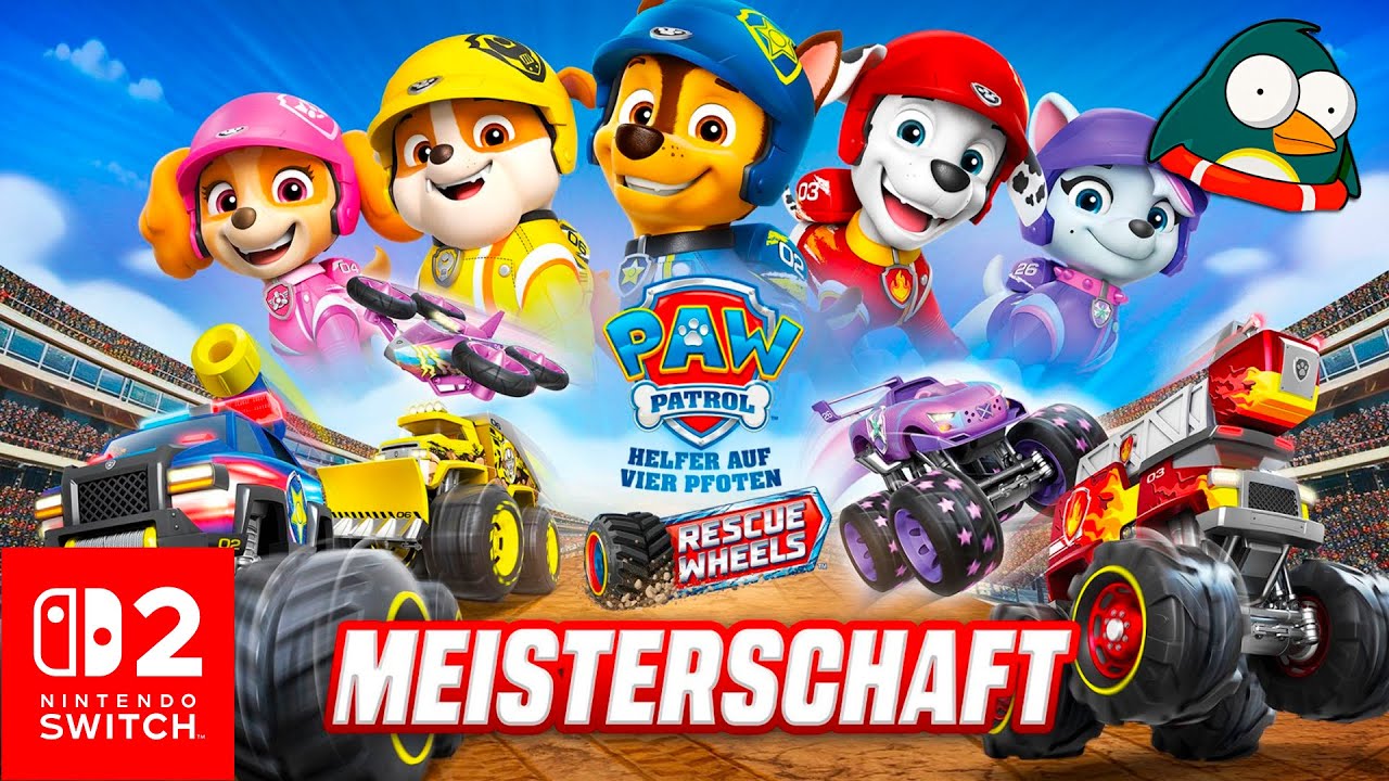 PAW Patrol Rescue Wheels Meisterschaft auf Deutsch: Komplettes Spiel - Nintendo Switch 2