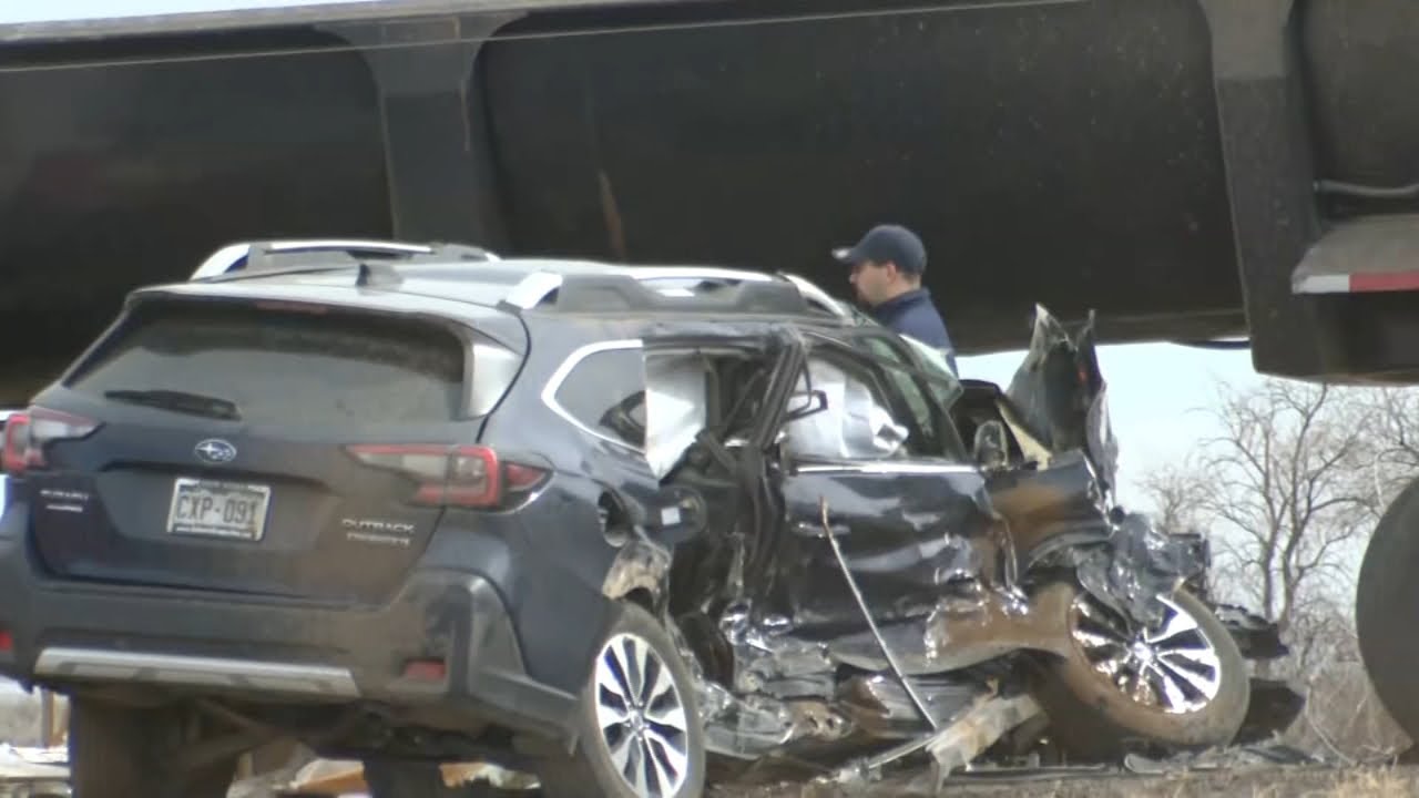 Video shows aftermath of deadly pileup crash in Colorado
