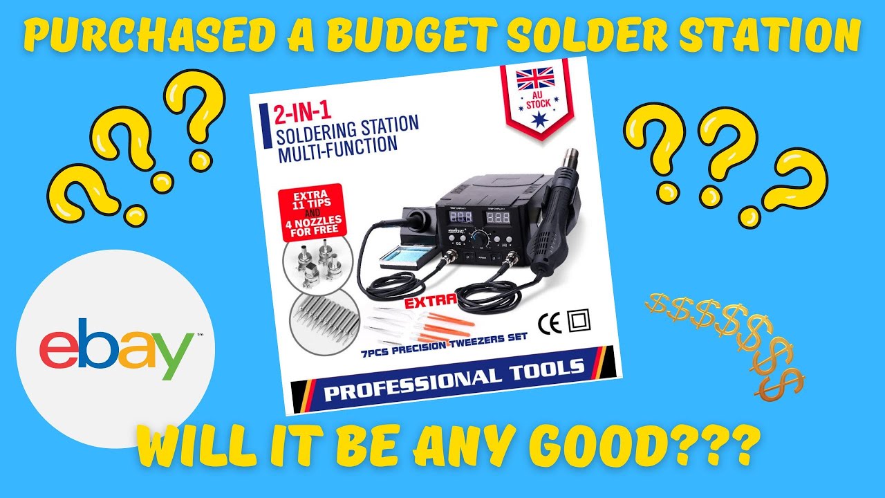 Purchased a budget soldering station on Ebay - lets open it up and see what's in the box 👀📦😎
