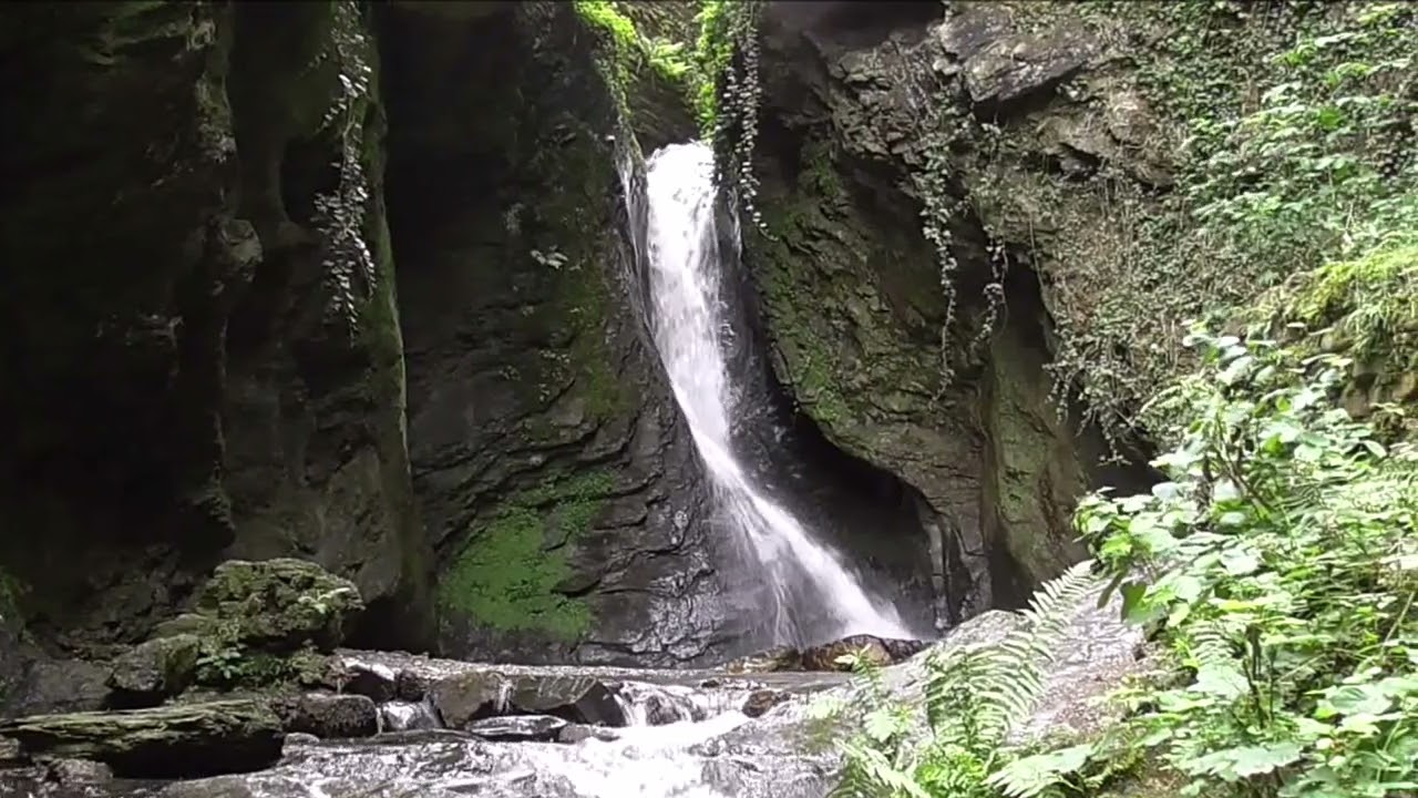 Wasserfall am Tiefenbach im Hunsrück