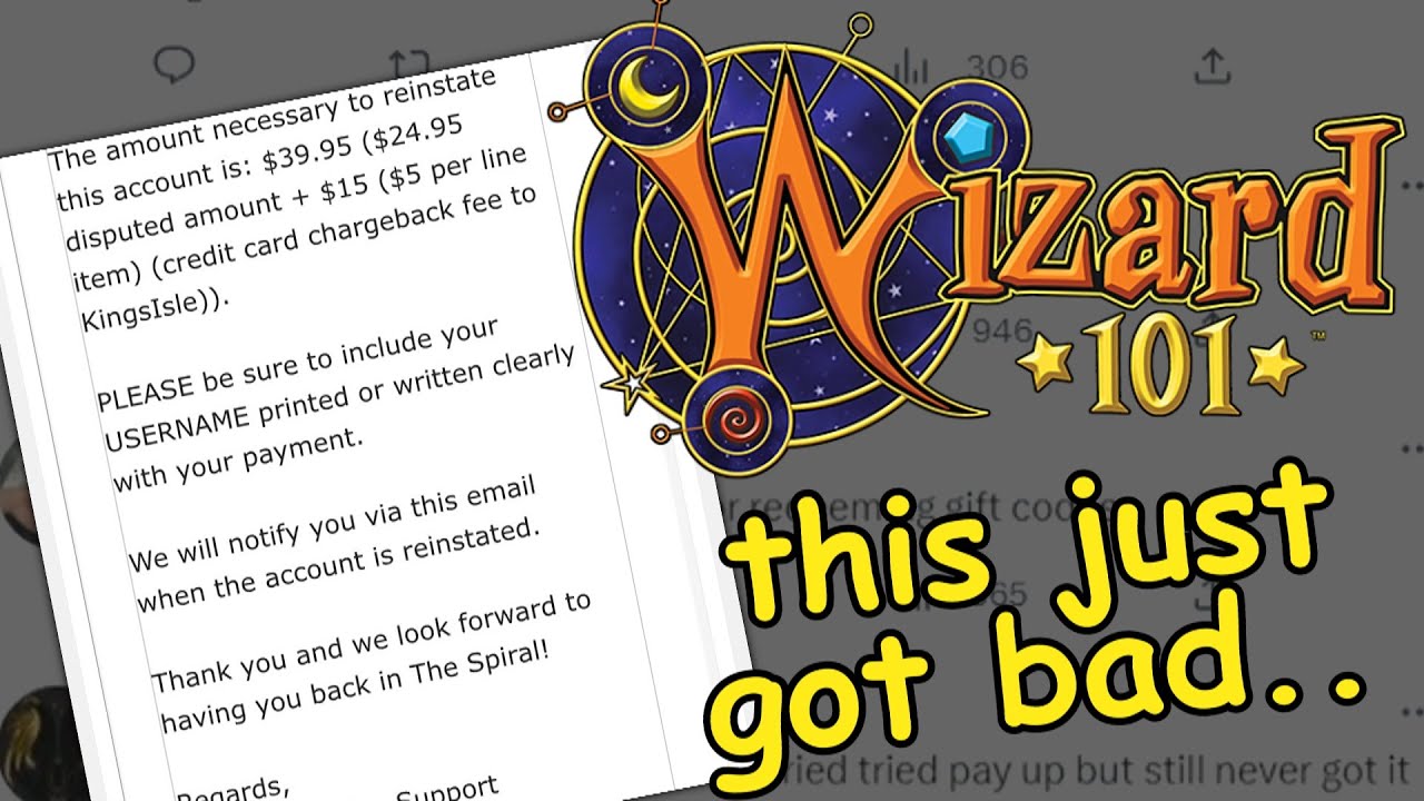 the wizard101 banning situation just got worse.