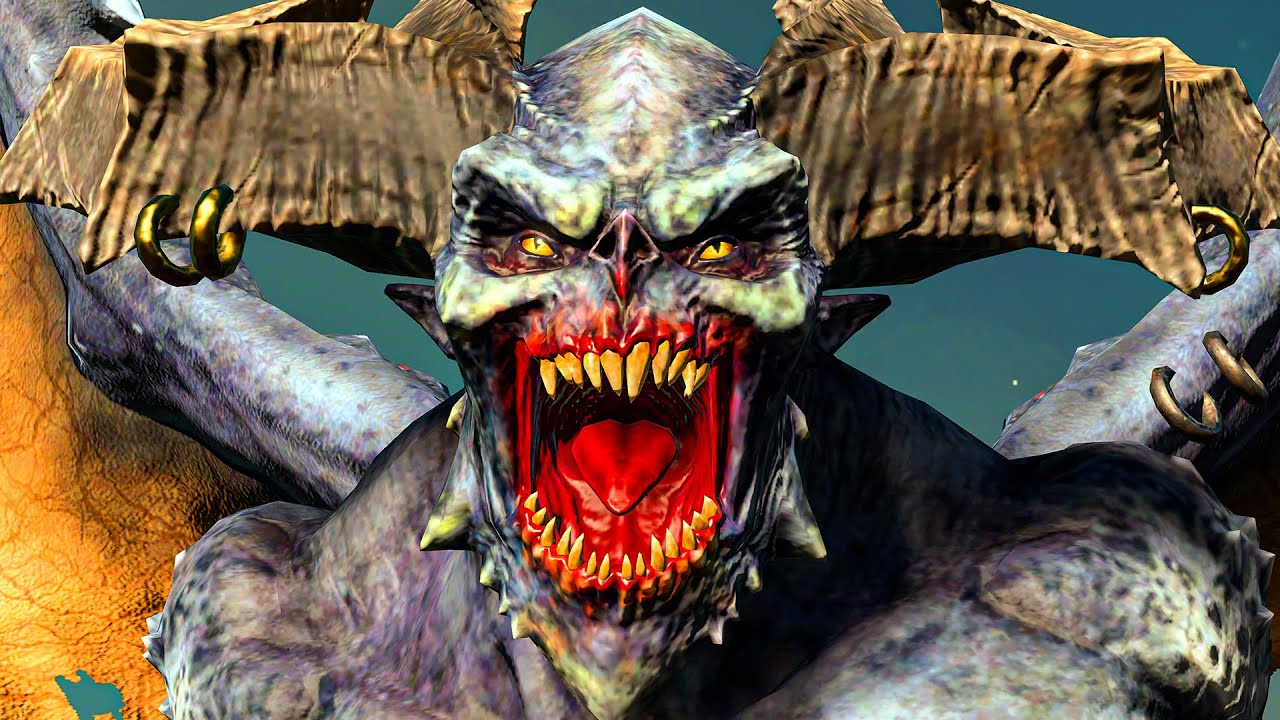 GREENSKINS vs WARRIORS OF CHAOS - TotalWar Warhammer 3 cinematic battle