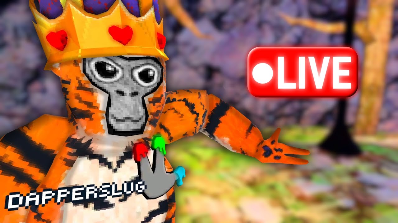 got a toothache, you still cant tag me Gorilla Tag Livestream 🔴 100 subs = new code