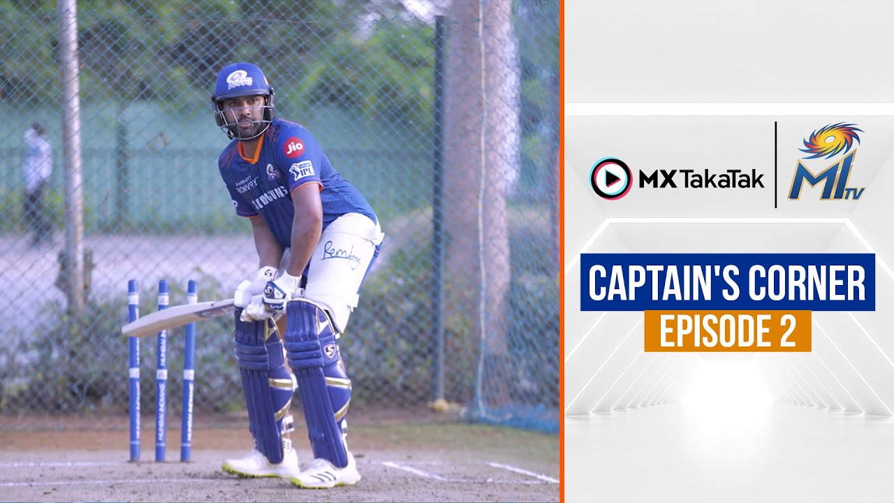 Rohit Sharma bats against spin in the nets with a twist | रोहित की बल्लेबाज़ी | IPL 2021