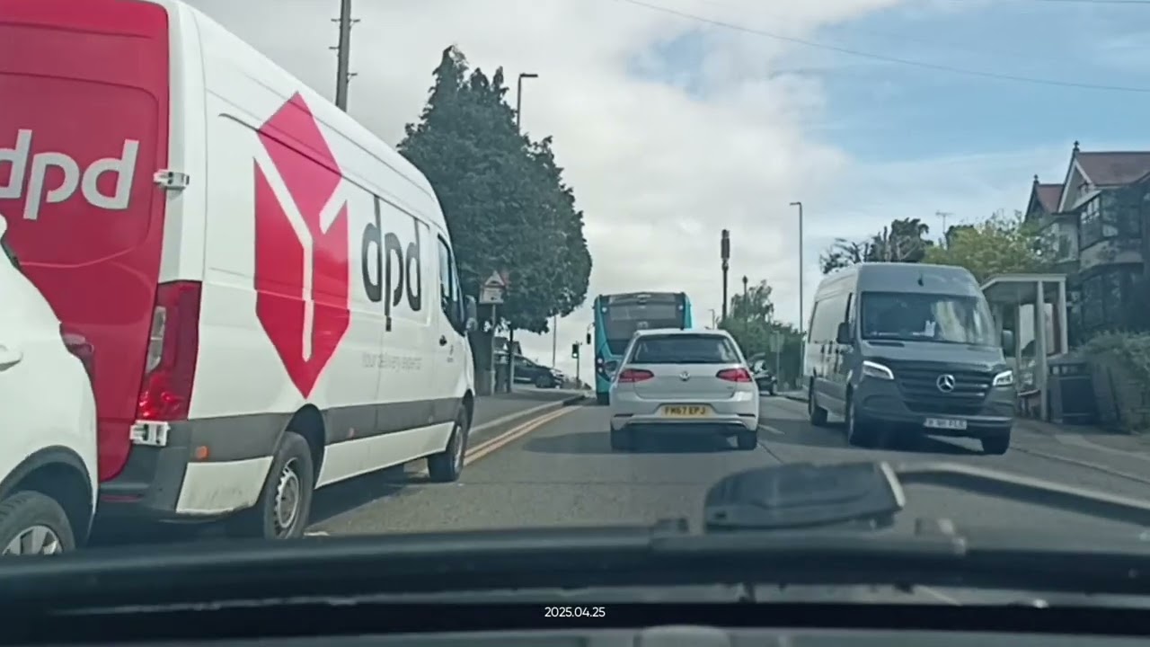 Driving route Luton | St. Mary's roundabout | UK