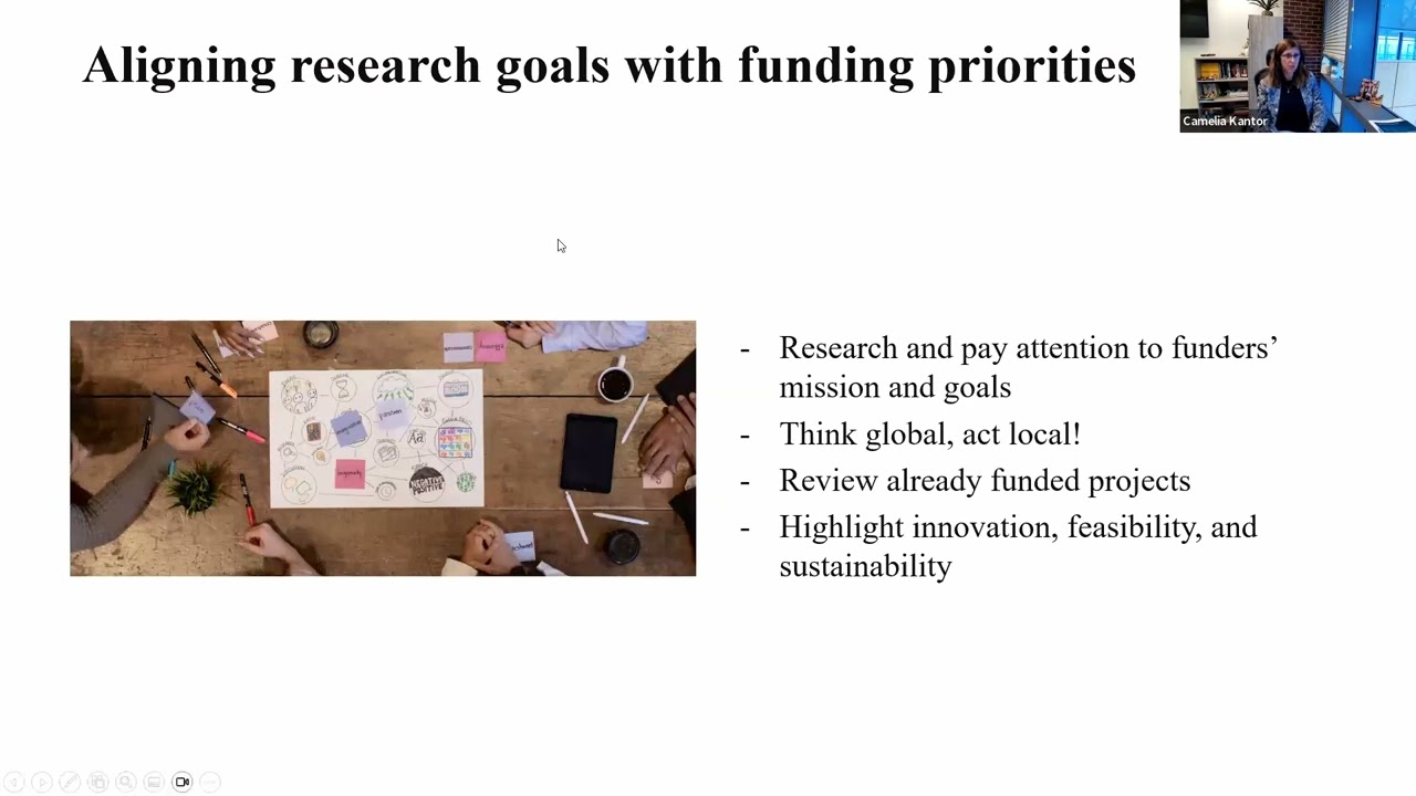 Intro to Writing Large-scale Grant Proposals