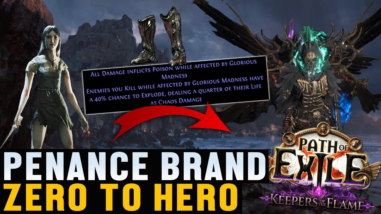 Explosive Elementalist - Poison Penance Brand of Dissipation - From Zero To Hero [Part 1]