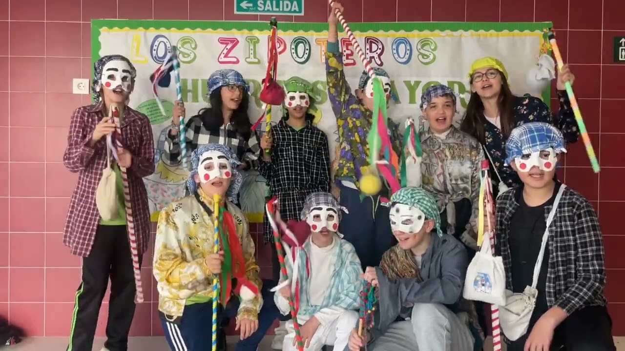 Pregón de Carnaval. Huertas Mayores. Zipoteros y Zipoteras