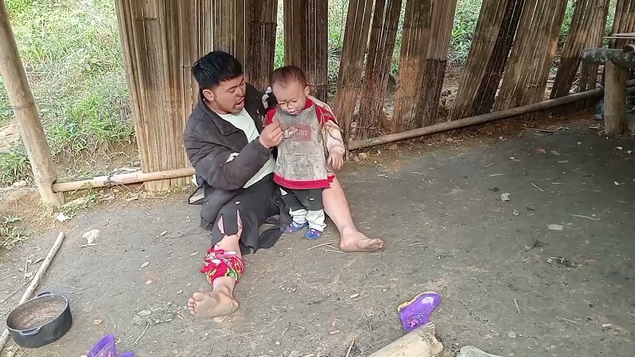 30 days .of survival of father and son after living together.