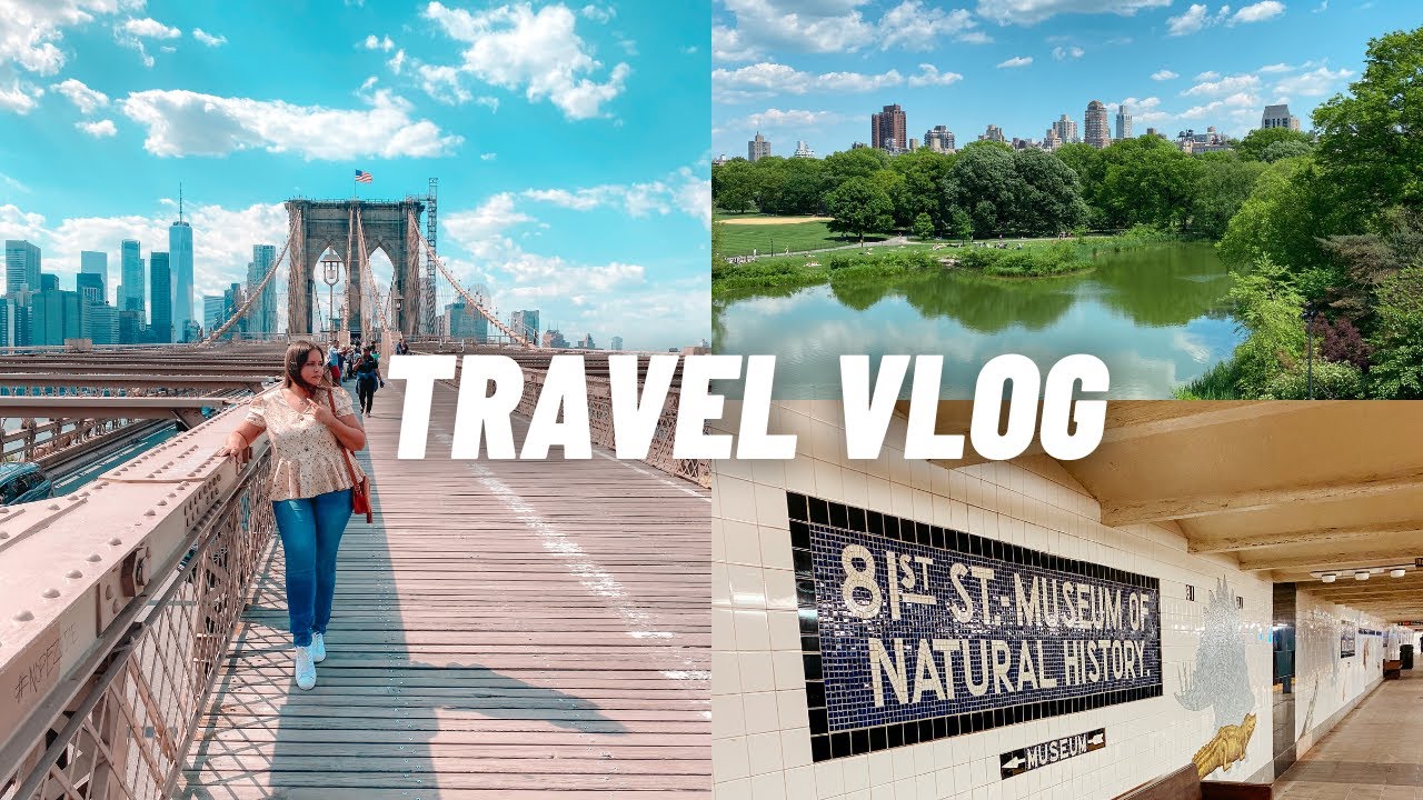 NY + NJ TRAVEL VLOG | Central Park, Brooklyn bridge, Gender reveal + Walking around the city
