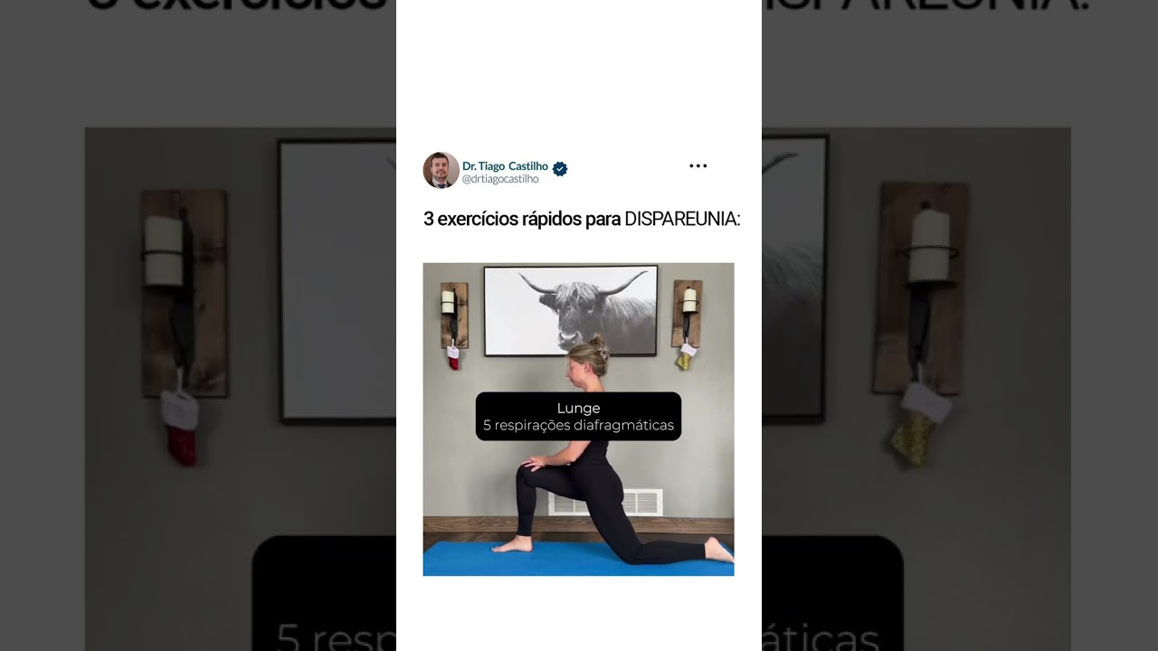 Dispareunia: 3 exerc&iacute;cios para fisioterapia
