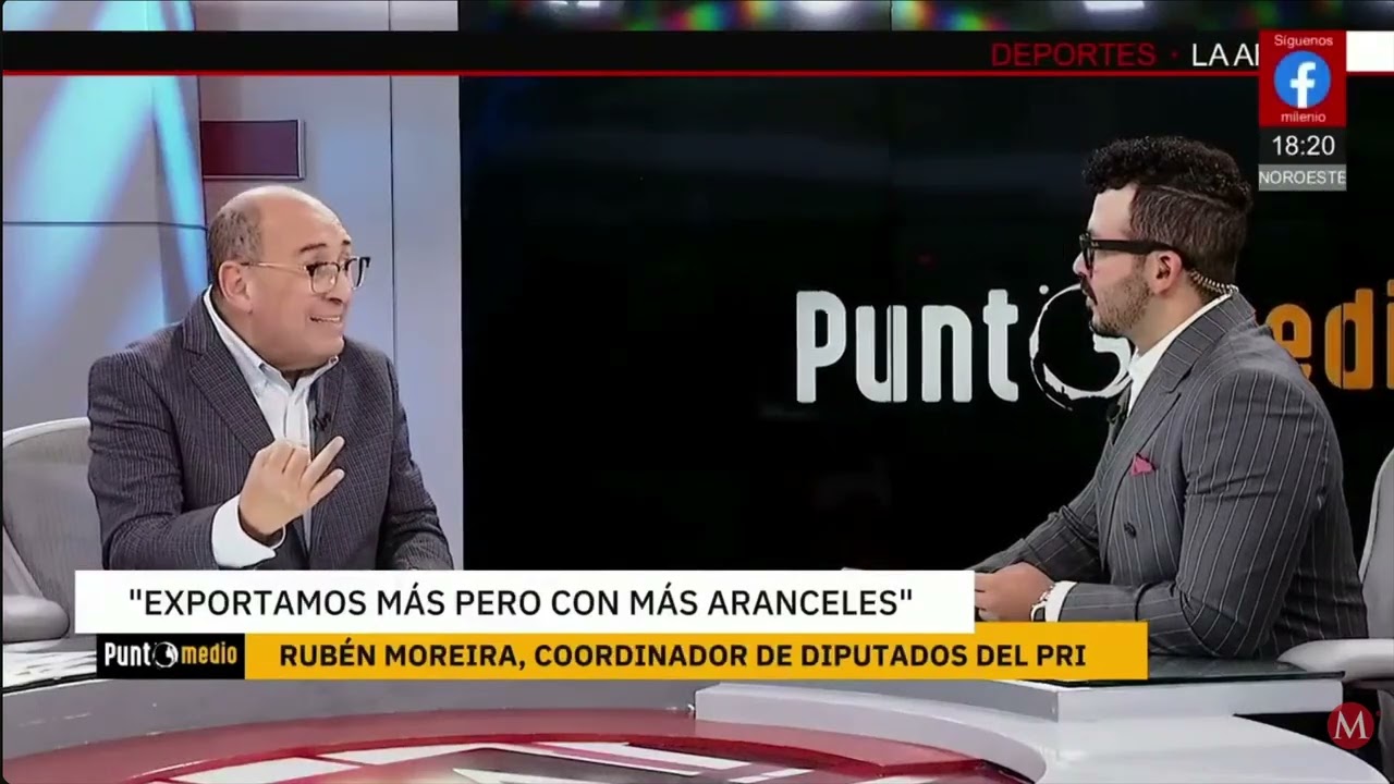 Mesa de An&aacute;lisis de Milenio en Punto Medio, con Pedro Gamboa