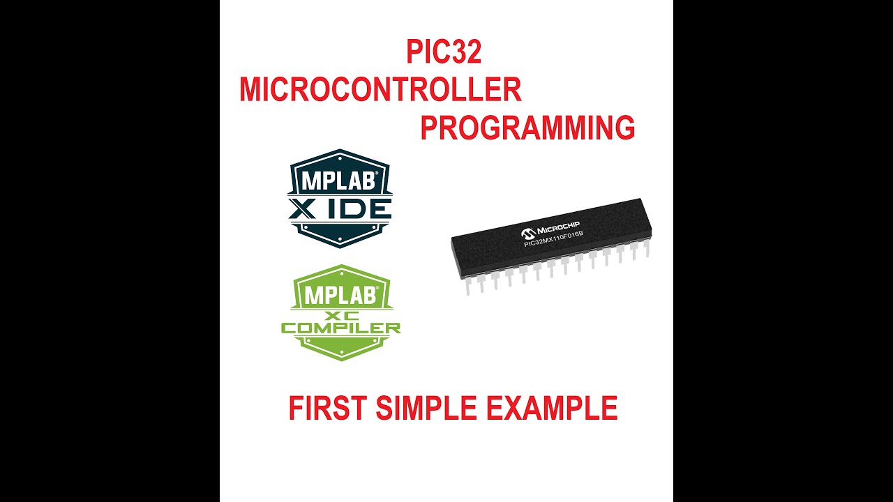 First simple example with PIC32 and XC32