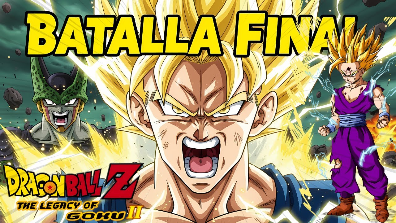 GOHAN SSJ2 vs CELL PERFECTO | BATALLA FINAL 🔥 Dragon Ball Z Legacy of Goku 2