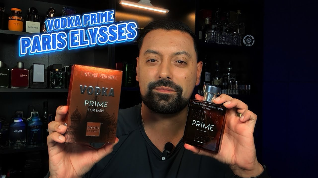 VODKA PRIME - PARIS ELYSSES / Perfume baratinho com excelente custo benefício!