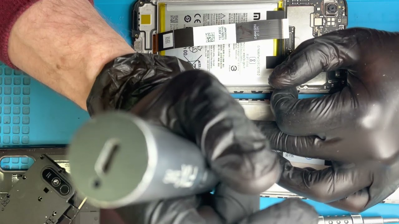Wymiana Lcd xiaomi redmi 9a, zamiennik z ramką