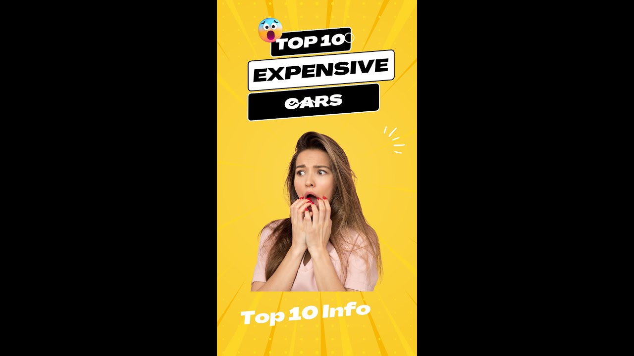 Top 10 Expensive Cars In The World || Top10info