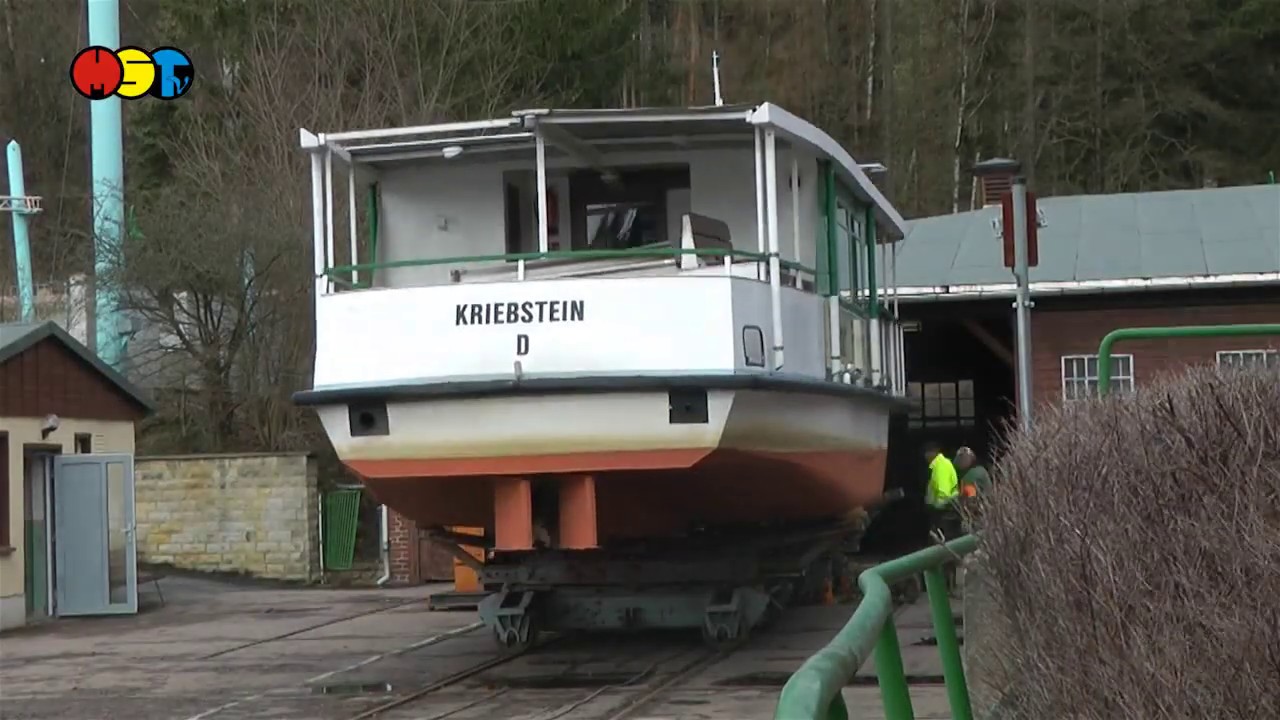 Klar Schiff an der Talsperre Kriebstein