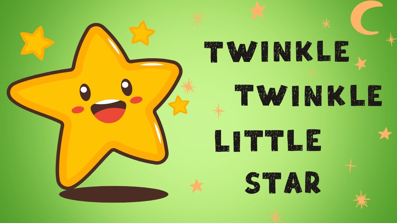 Twinkle Twinkle Little Star | Nursery Rhymes for Kids with Lyrics @XYZKIDSCLUB