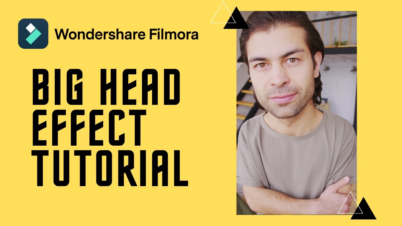 How to make big head effect with Wondershare Filmora
