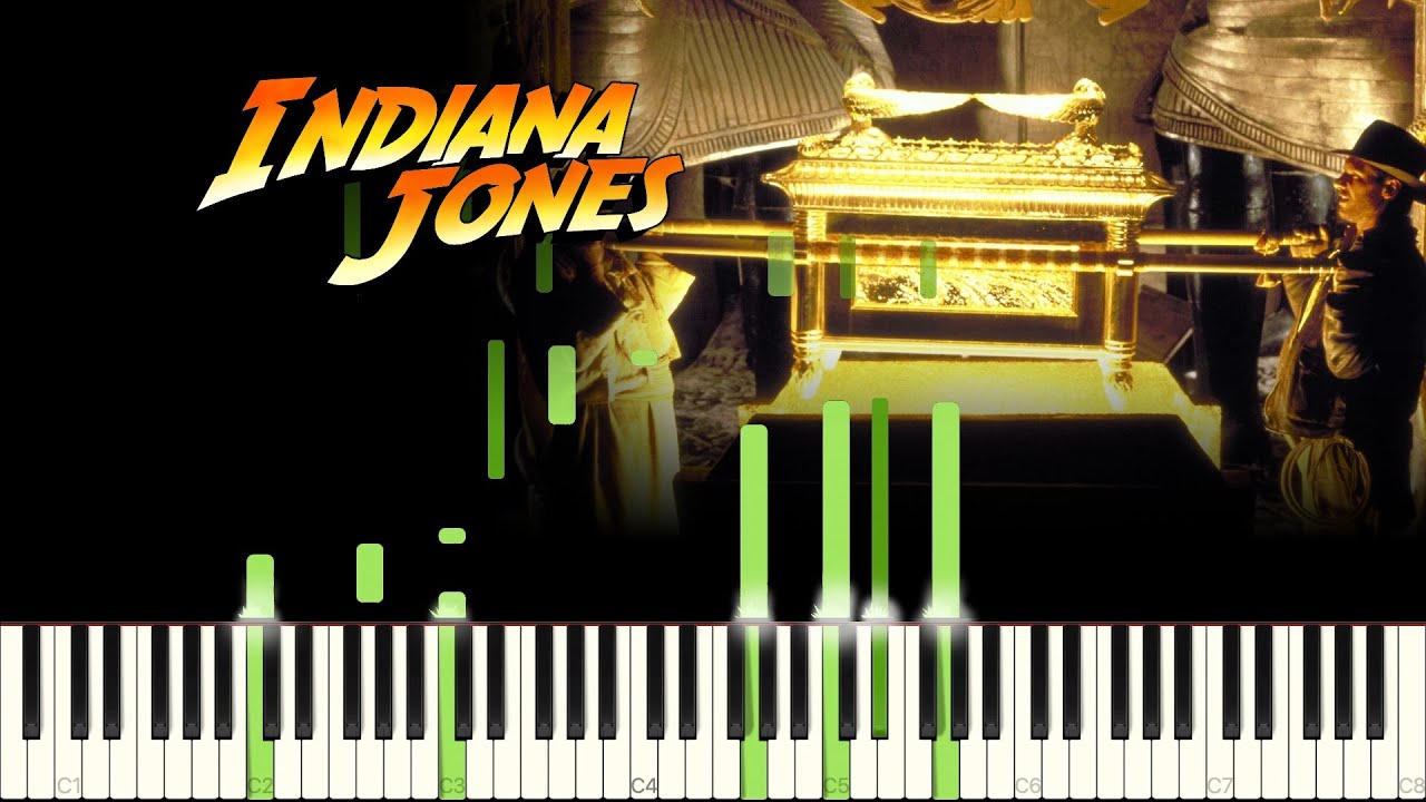 The Lost Ark theme - Indiana Jones (Piano Tutorial)
