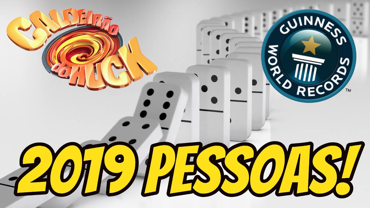 Guinness Book: Participei do Maior Dominó Humano do Mundo!