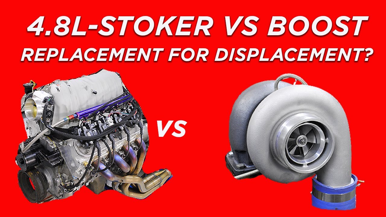 HOW TO: MAXIMUM 4.8L LS POWER-383 STROKER VS JUNKYARD TURBO  BOOST-THE REPLACEMENT FOR DISPLACEMENT?