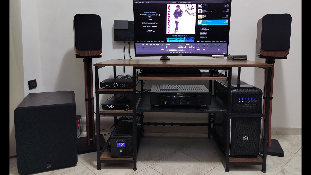 Marantz PM6007 + Q Acoustic 3030i + SVS PB-1000 (Postazione PC)