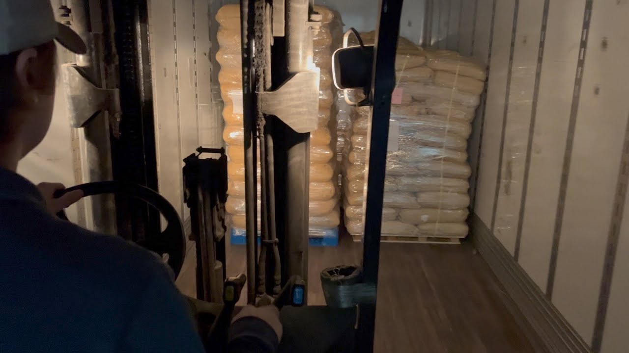 Loading 2 Small Orders | Forklift POV
