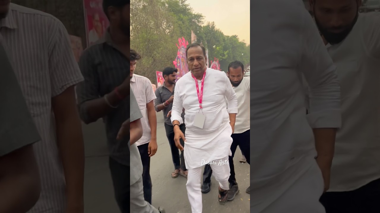 Mallareddy happy moments at BRS party formation day celebration | #mallareddyvideos | #brsparty