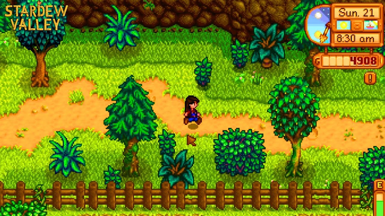 Stardew Valley #1 Relaxing Gameplay (No commentary)