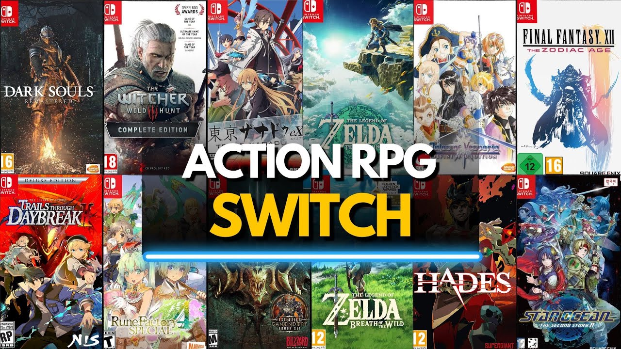 50 лучших экшен-RPG на Nintendo Switch (издание 2025 года)