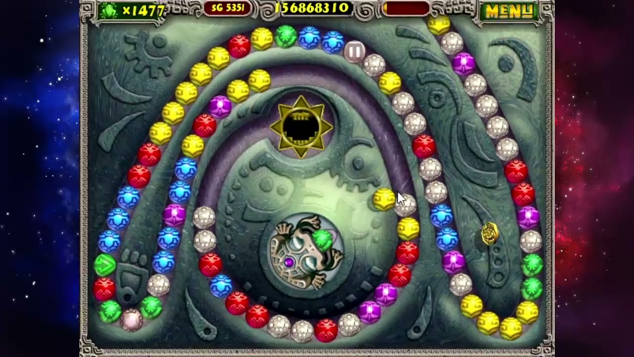 Zuma Deluxe RTMS (Gauntlet mode, Random, practice) - SG 5341 to SG 5400