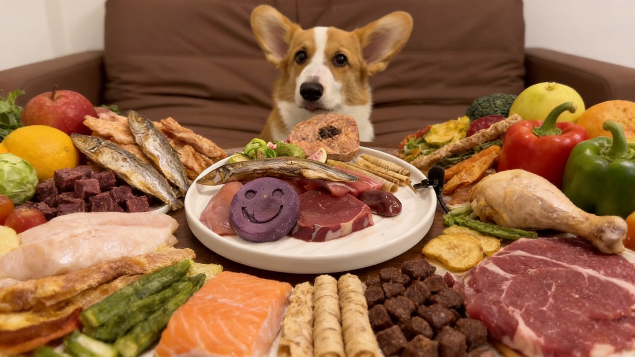 Immersively watching Radish's feast.