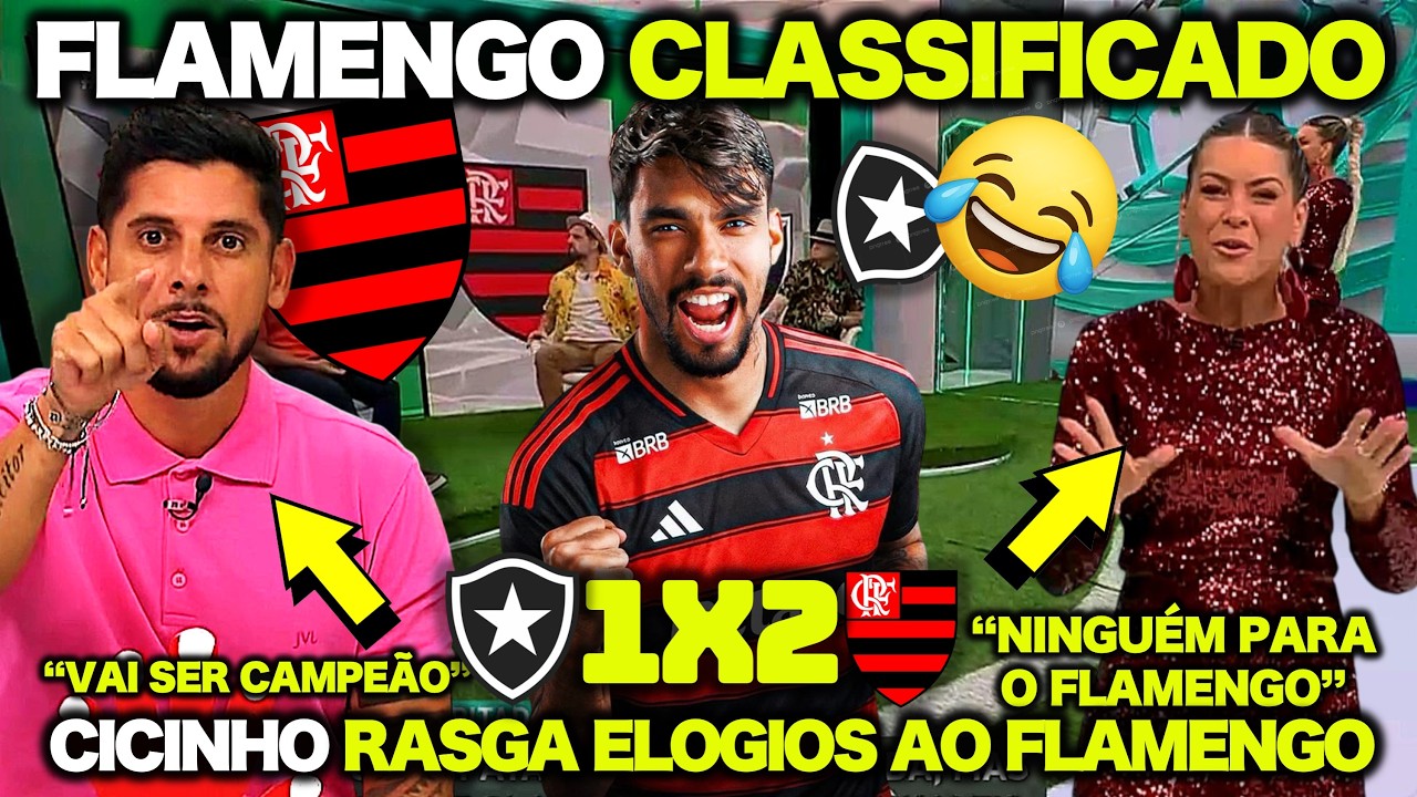 CICINHO RASGA ELOGIOS ao FLAMENGO ! 