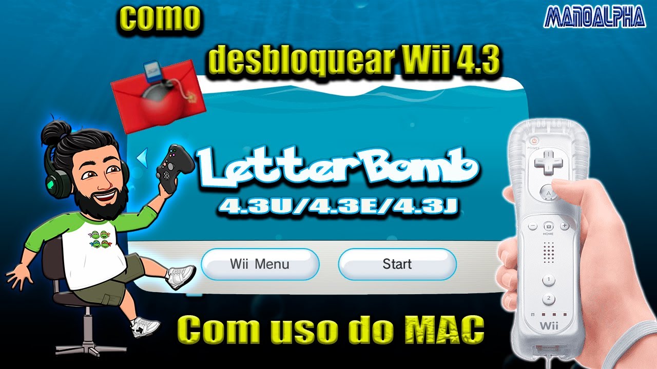 Desbloqueio para Wii 4.3 - Via Letterbomb