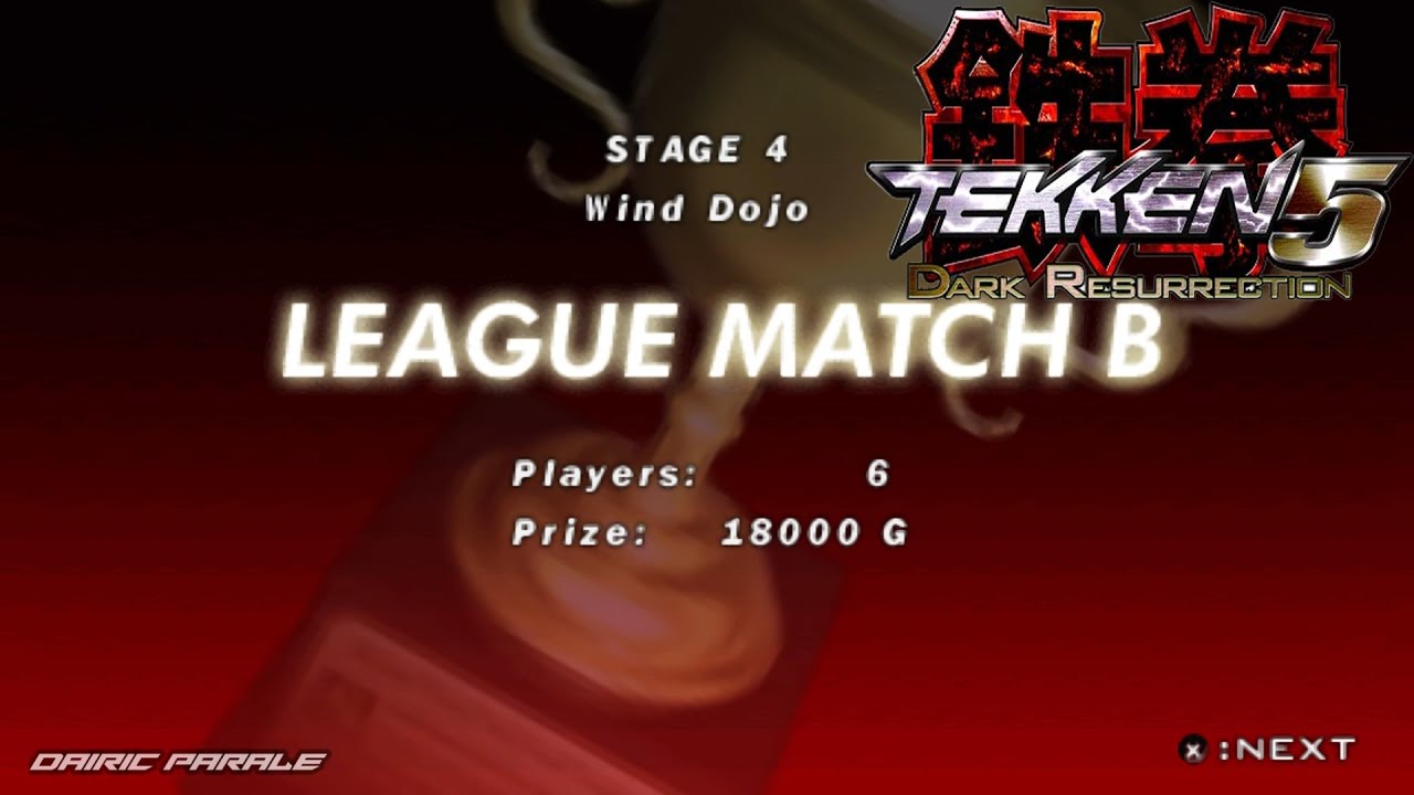 Tekken 5: Dark Resurrection Tekken Dojo: Wind Dojo