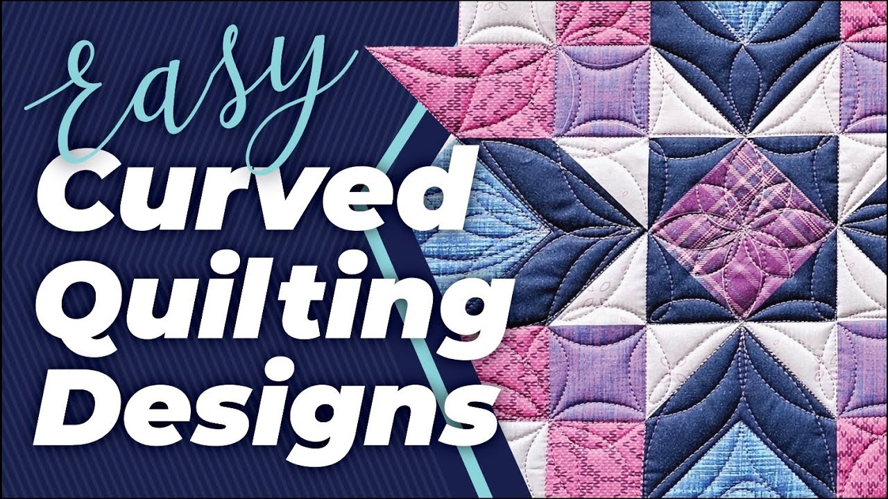 Quilting Easy Continuous Curve Designs: Free-motion Challenge Quilting Along with Angela Walters
