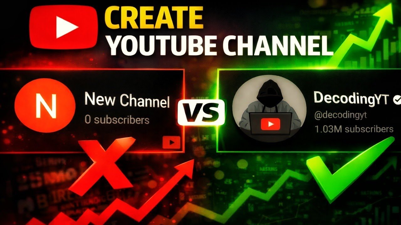 Create YouTube Channel 2026 (0 to 1K Fast😱)