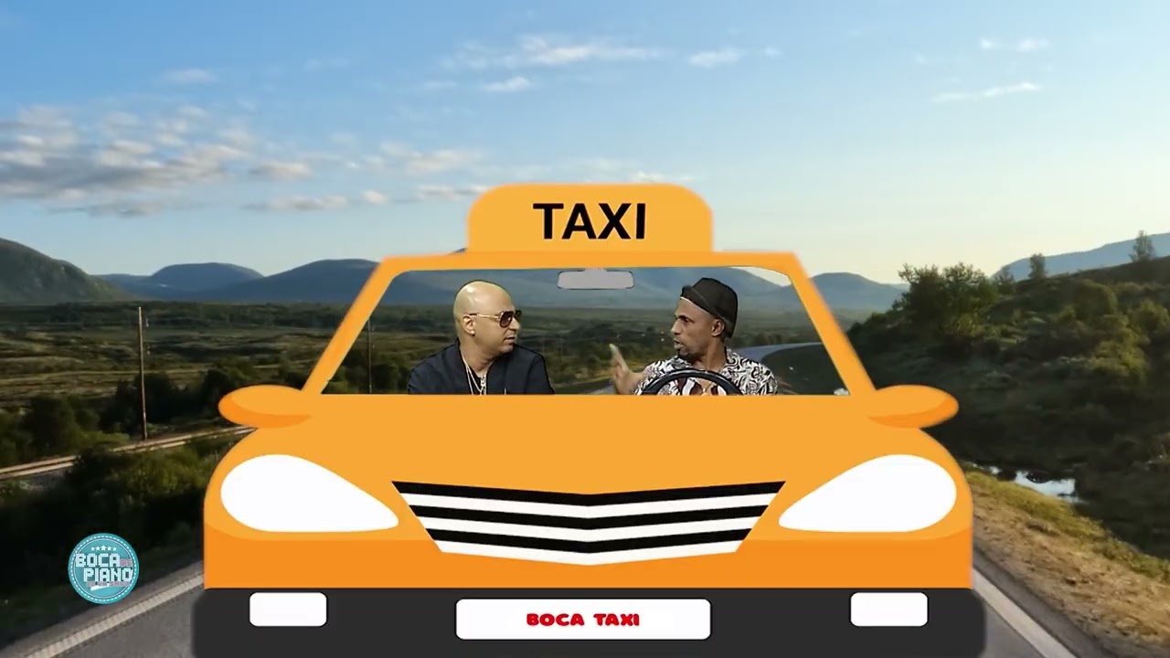 El Rey Tulile en el taxi | Boca de Piano es un Show